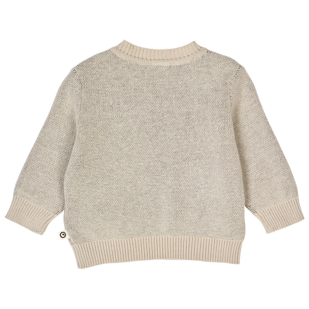 müsli ACORN knit sweater L_S Tee Oak 013040001