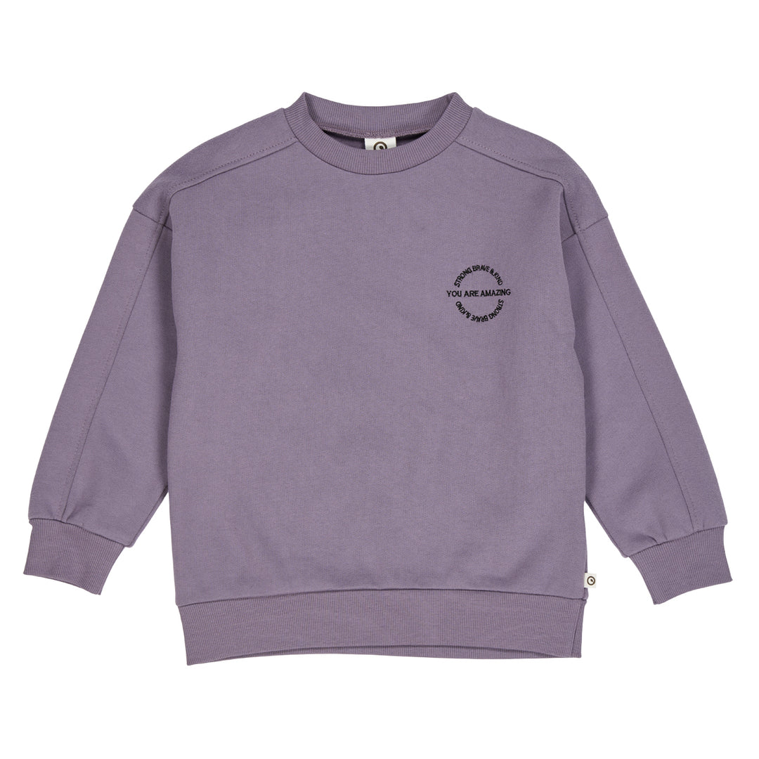 müsli AMAZING sweatshirt L_S Tee Lilac fog 018371202