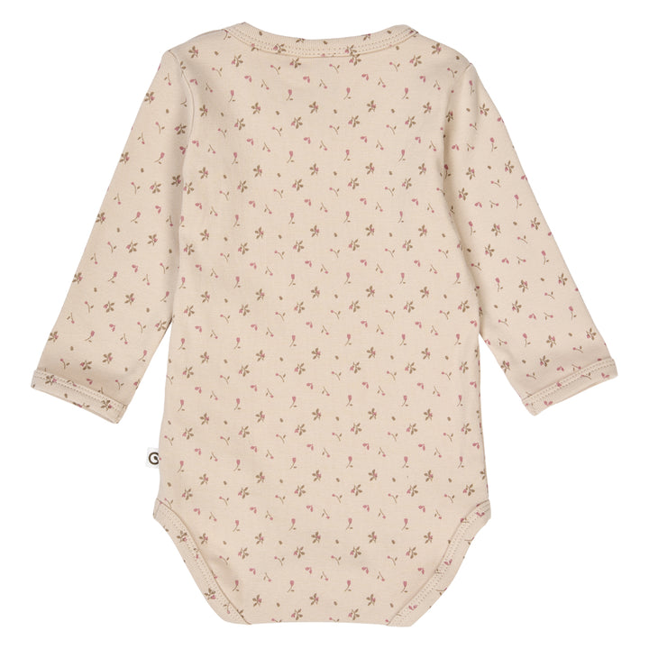 müsli ASTER rib body with floralprint Bodystockings Oak/ Nostalgia rose/ Beige 690000251