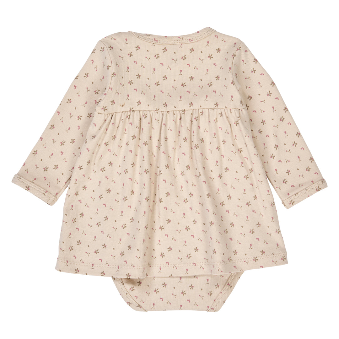 müsli ASTER rib floralprinted dress body Dress Oak/ Nostalgia rose/ Beige 690000251