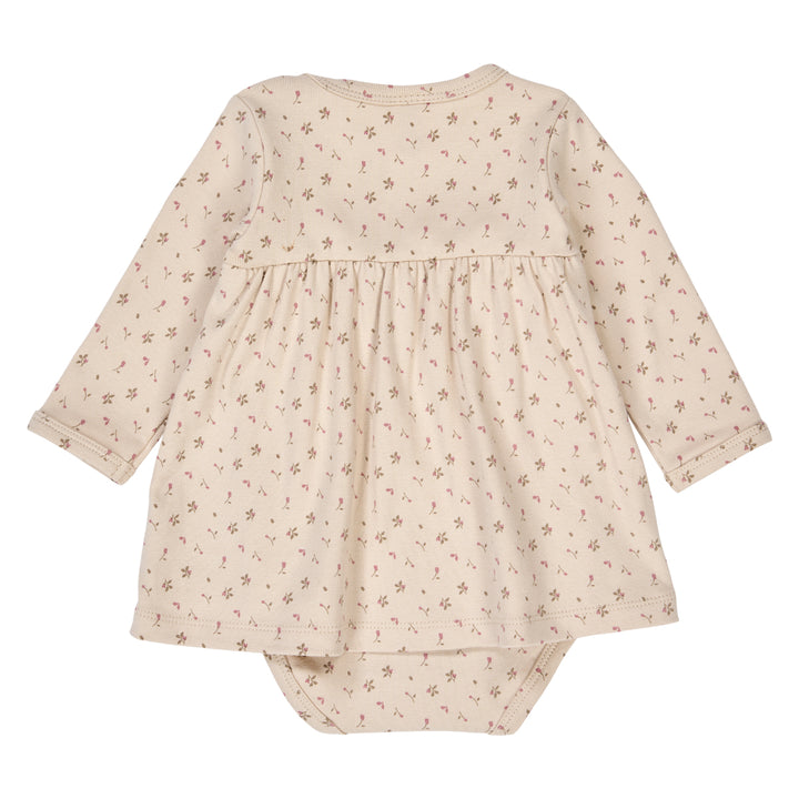 müsli ASTER rib floralprinted dress body Dress Oak/ Nostalgia rose/ Beige 690000251