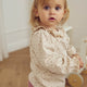 müsli ASTER rib frill collar top L_S Tee Oak/ Nostalgia rose/ Beige 690000251
