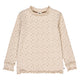 müsli ASTER rib frill collar top L_S Tee Oak/ Nostalgia rose/ Beige 690000251