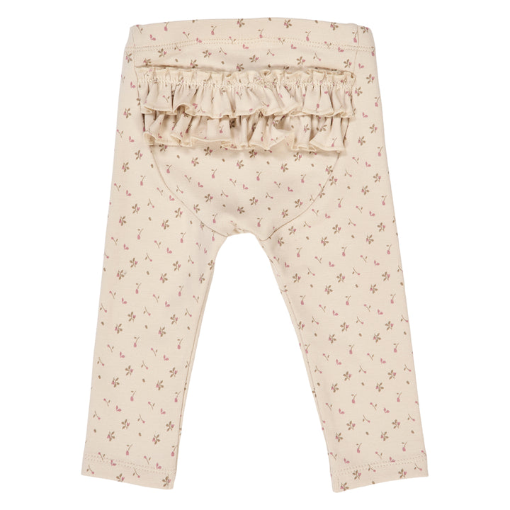 müsli ASTER rib frill leggings Leggings Oak/ Nostalgia rose/ Beige 690000251