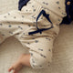müsli AUTO rib printed pants Pants Oak/ Moss/ Stormy blue 690000262