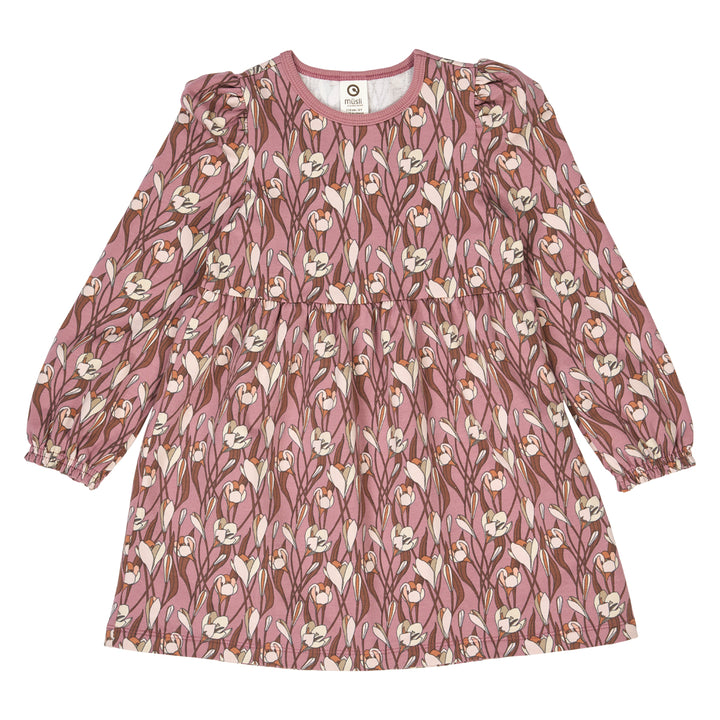 müsli AUTUMN floral printed dress Dress Nostalgia rose/ Root/ Oak 690000272