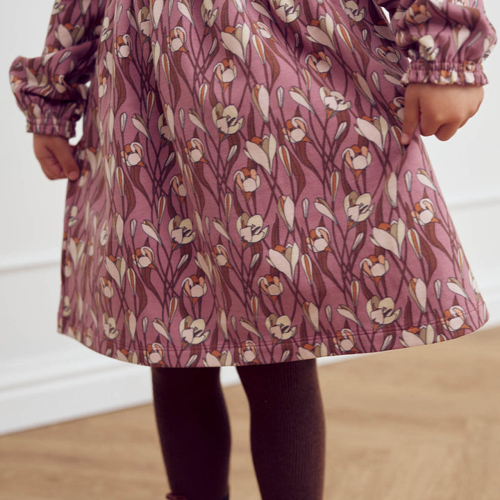 müsli AUTUMN floral printed dress Dress Nostalgia rose/ Root/ Oak 690000272