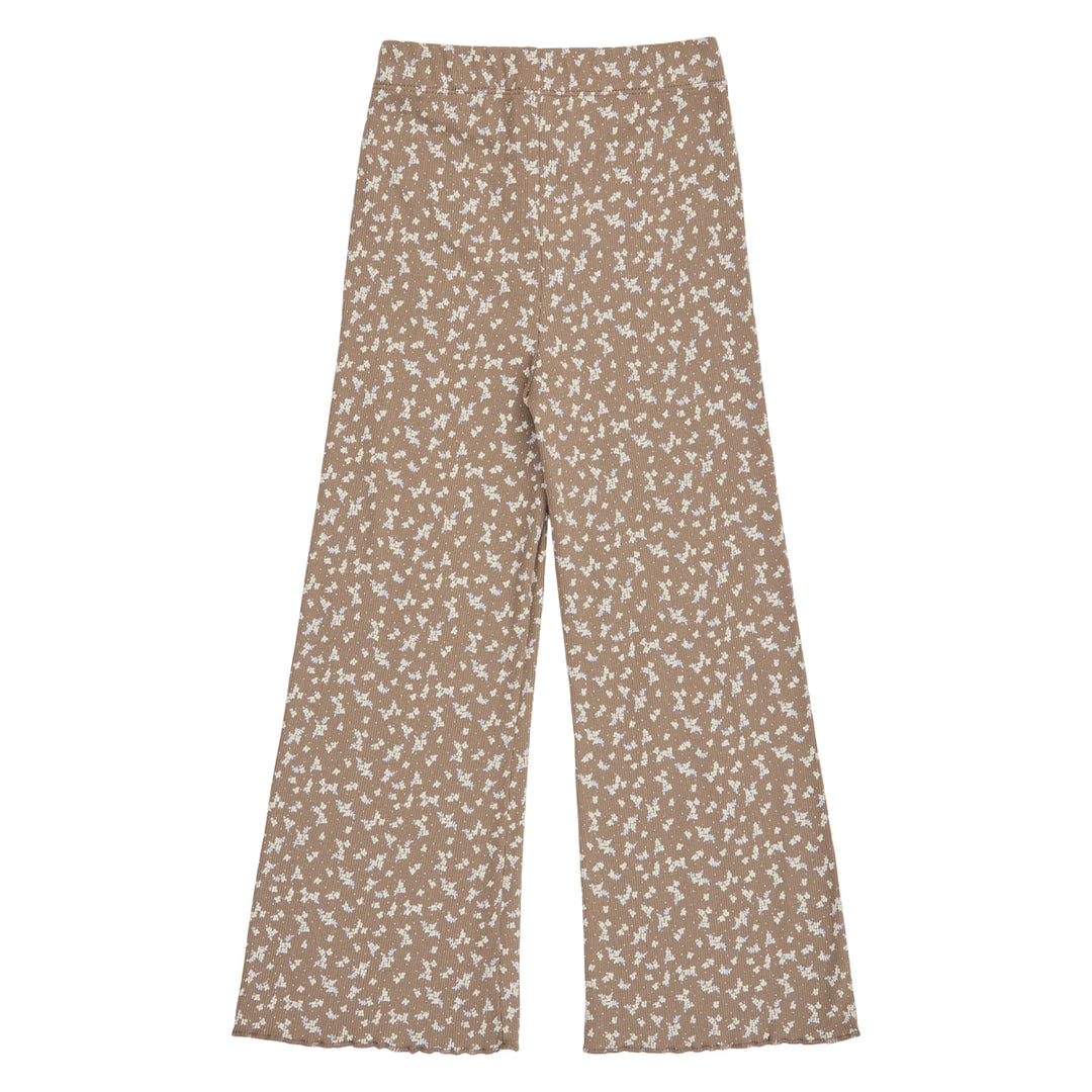 müsli Alyssum Flared Pants Pants Walnut/ Oak/ Mauve 690000328