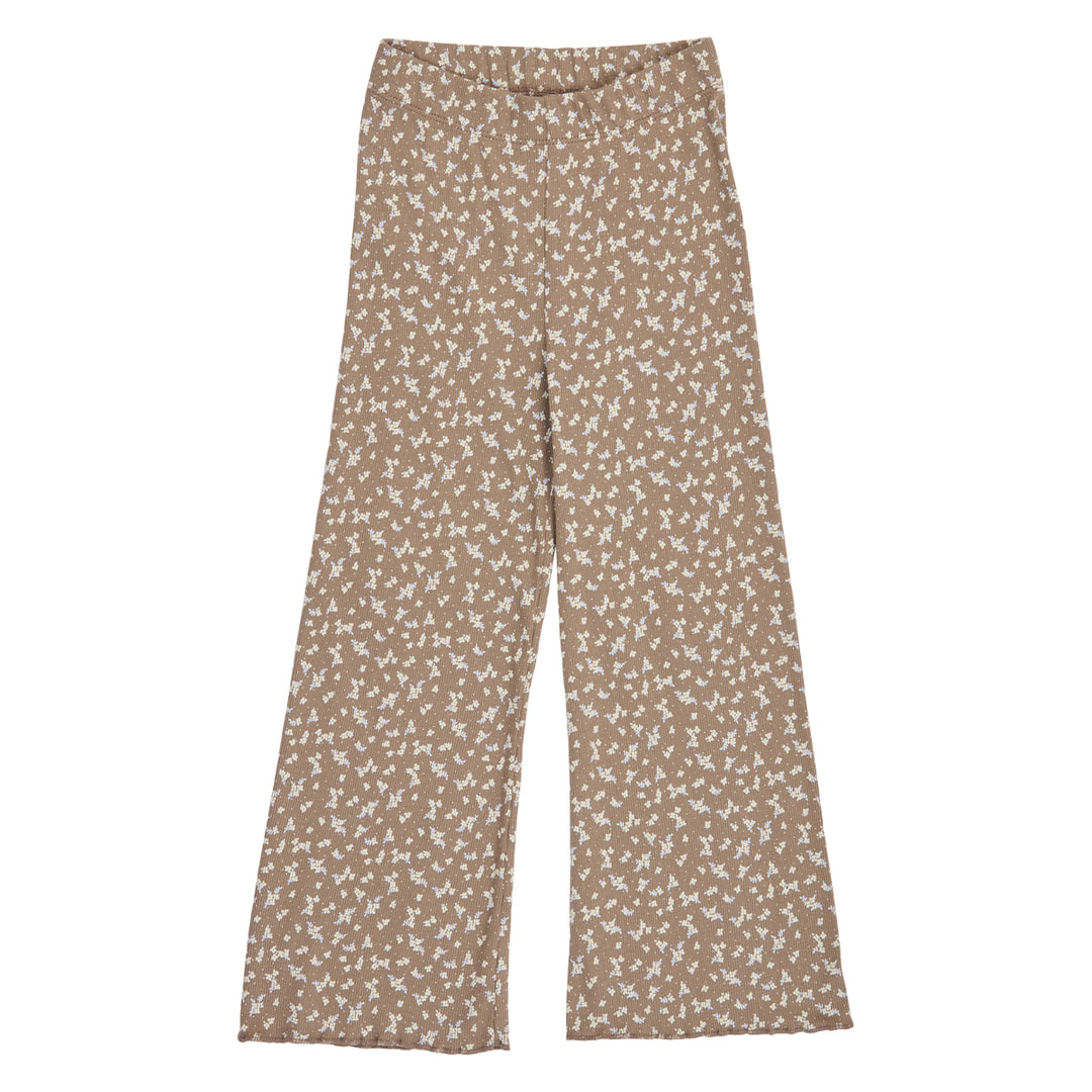 müsli Alyssum Flared Pants Pants Walnut/ Oak/ Mauve 690000328