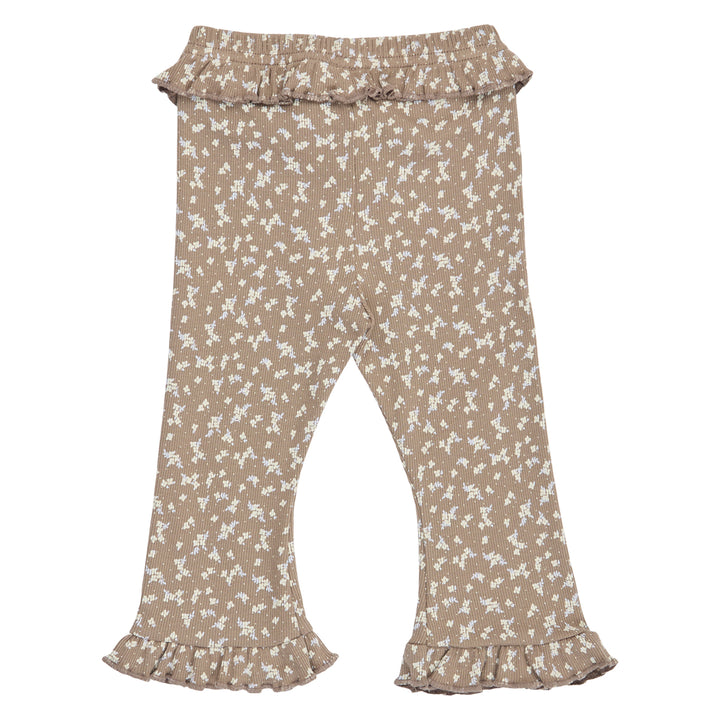 müsli Alyssum Flared Ruffle Pants Baby Pants Walnut/ Oak/ Mauve 690000328