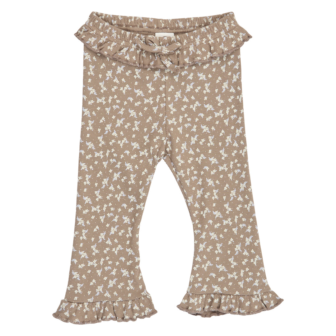 müsli Alyssum Flared Ruffle Pants Baby Pants Walnut/ Oak/ Mauve 690000328