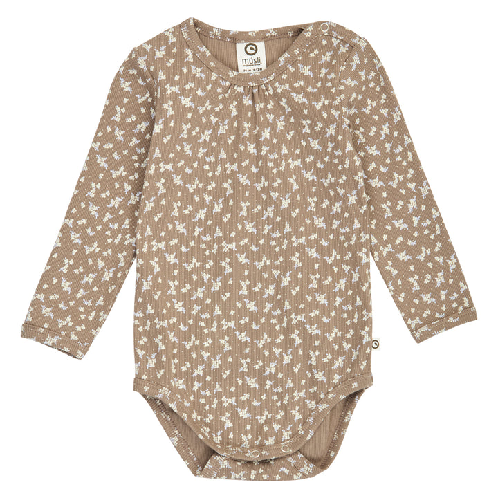 müsli Alyssum L/S Body Bodystockings Walnut/ Oak/ Mauve 690000328
