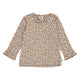 müsli Alyssum Ruffle L/S T Baby L_S Tee Walnut/ Oak/ Mauve 690000328
