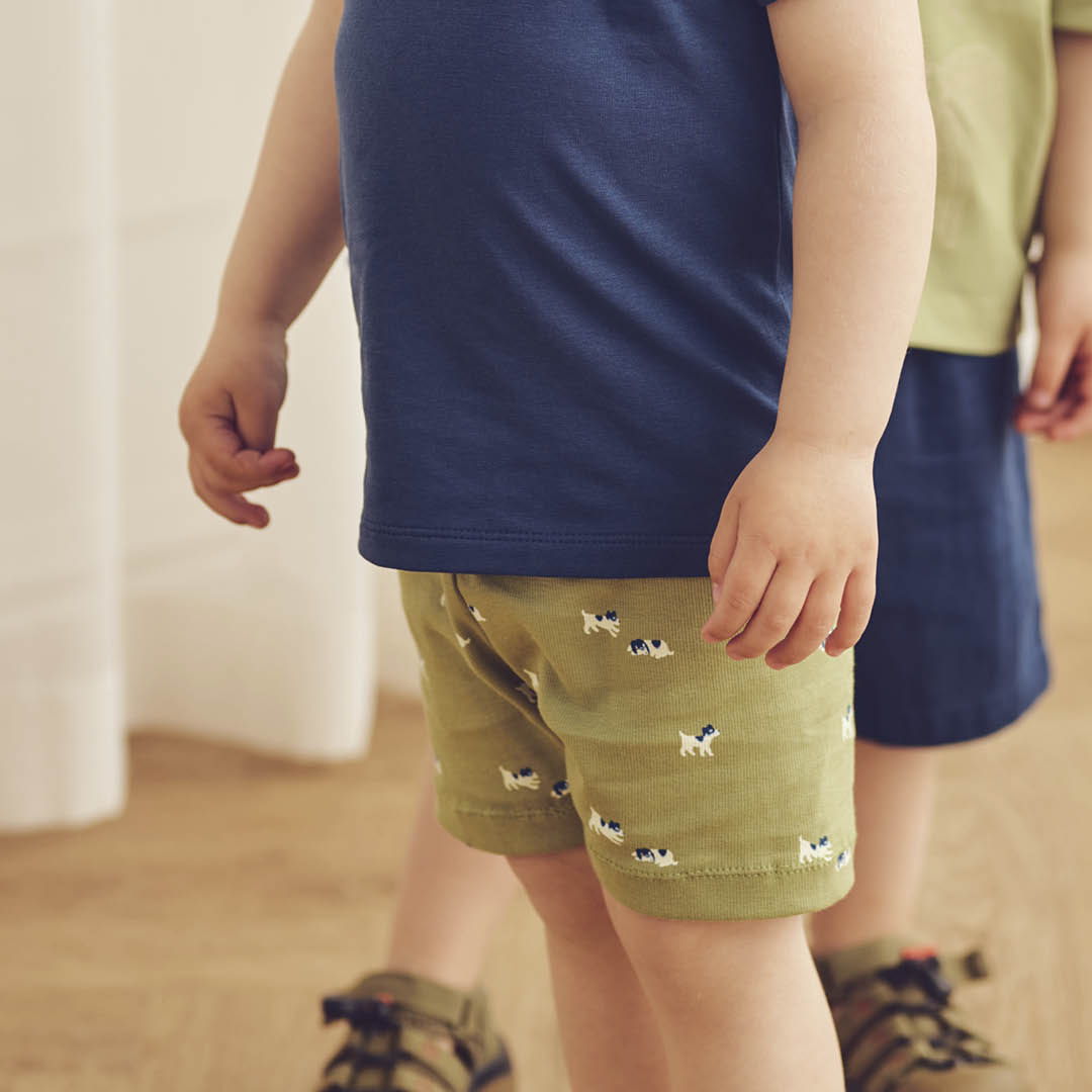 müsli BFF 2-piece sæt with puppies Bodystockings Spring/ Navy/ Tofu 690000303