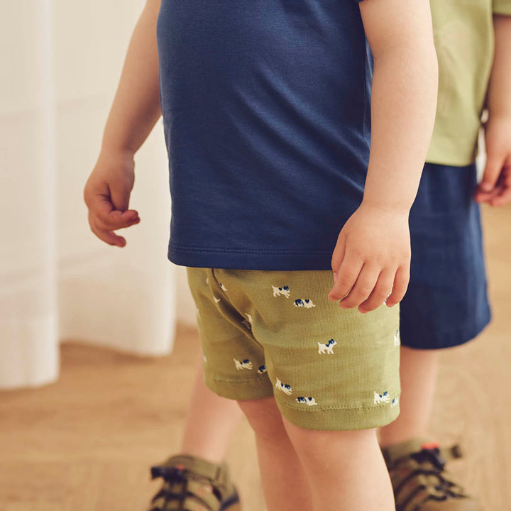 müsli BFF 2-piece sæt with puppies Bodystockings Spring/ Navy/ Tofu 690000303