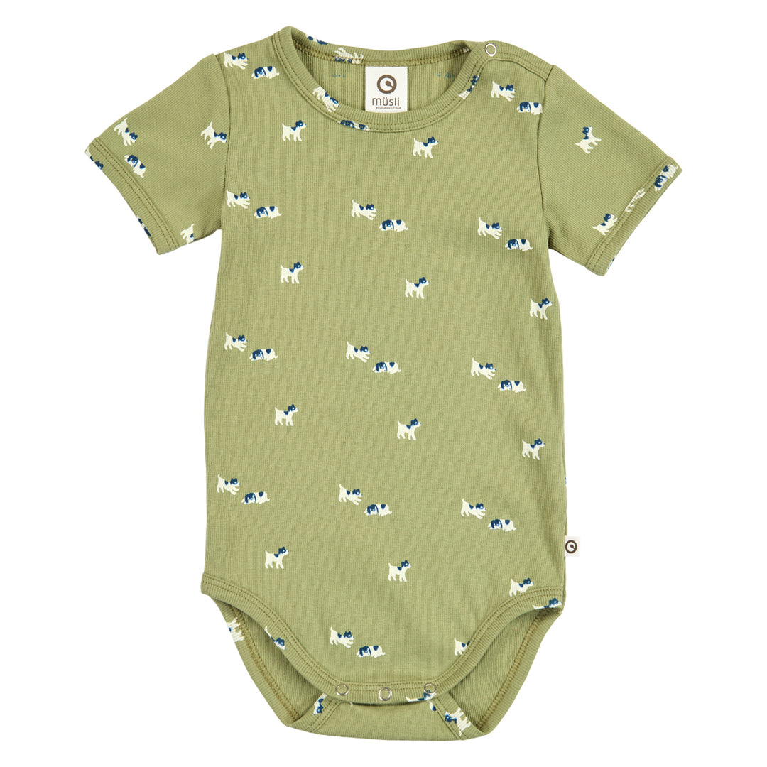 müsli BFF rib body with puppies Bodystockings Spring/ Navy/ Tofu 690000303