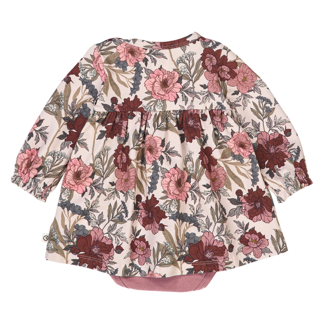 müsli BLISS floral printed dress body Dress Nightingale/ Root/ Nostalgia rose 690000252