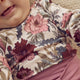 müsli BLISS floral printed puff sleeve top L_S Tee Nightingale/ Root/ Nostalgia rose 690000252