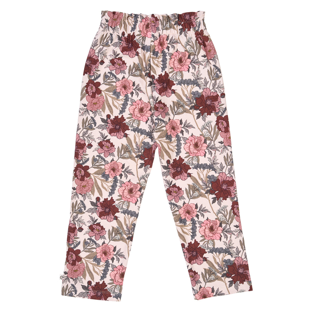 müsli BLISS pants with floralprint Pants Nightingale/ Root/ Nostalgia rose 690000252