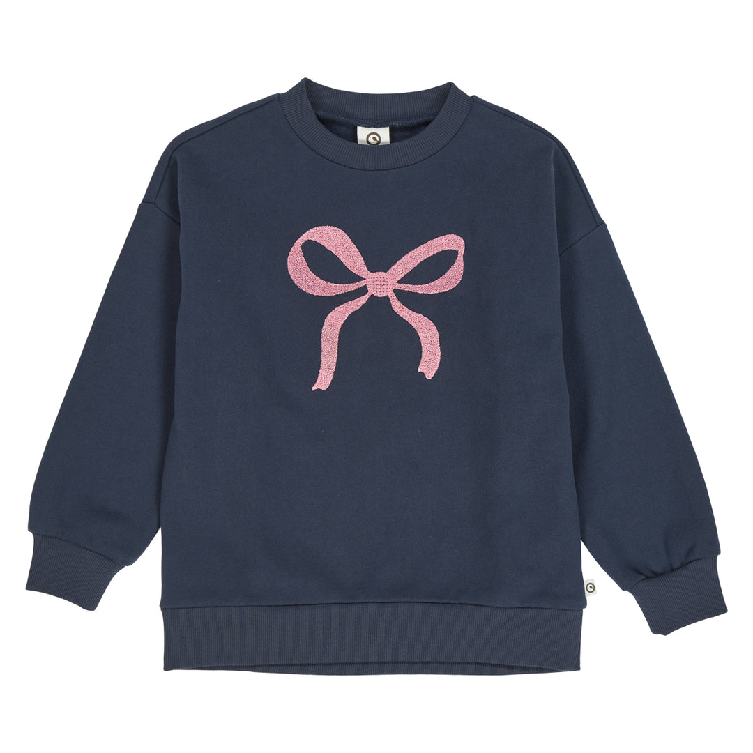 müsli BOW sweatshirt L_S Tee Night blue 019402301