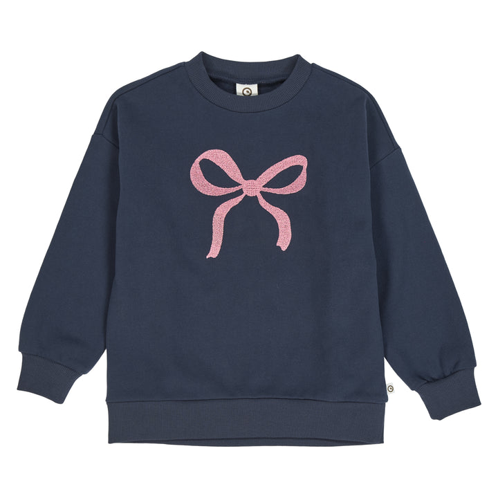 müsli BOW sweatshirt L_S Tee Night blue 019402301