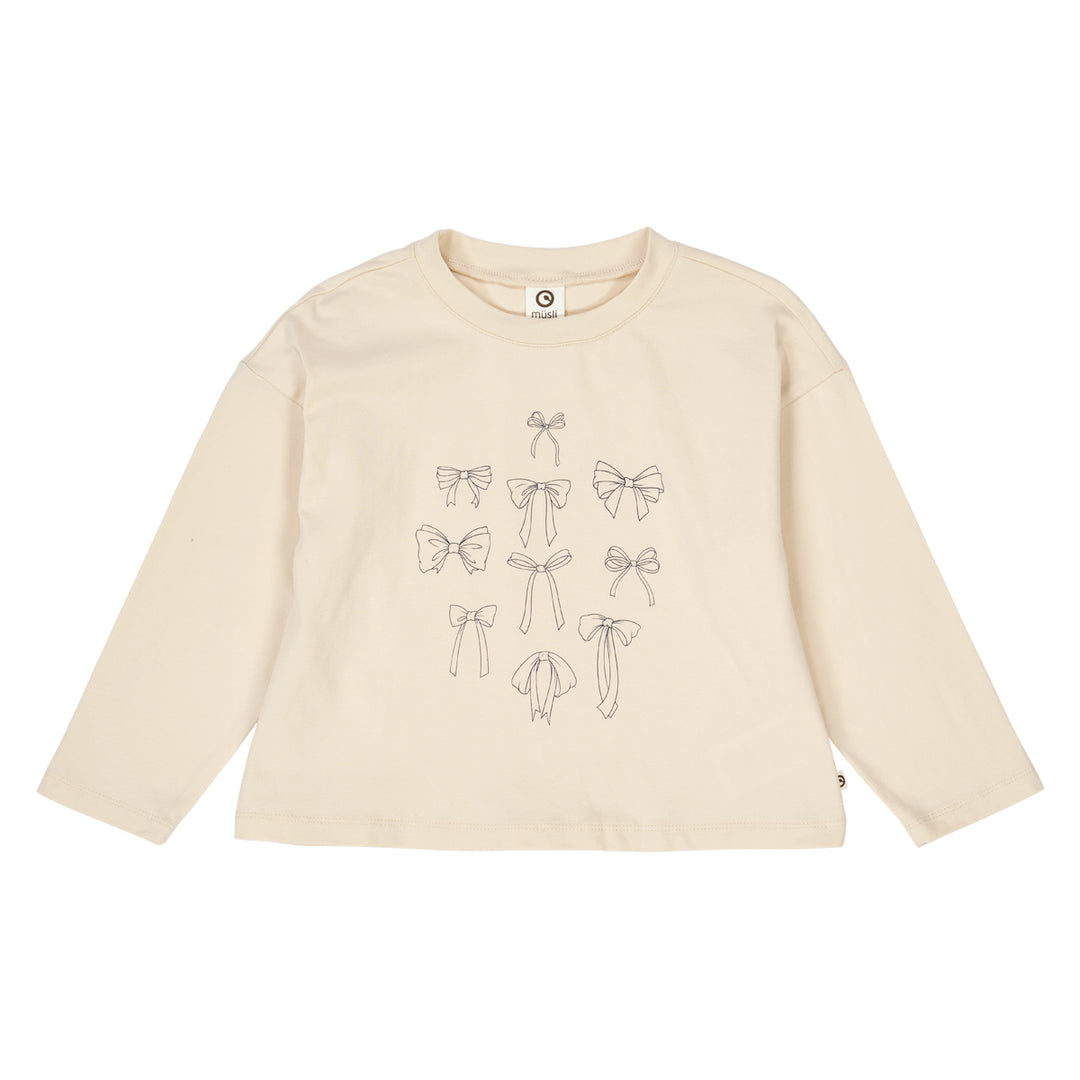 müsli BOW top L_S Tee Oak 013040001