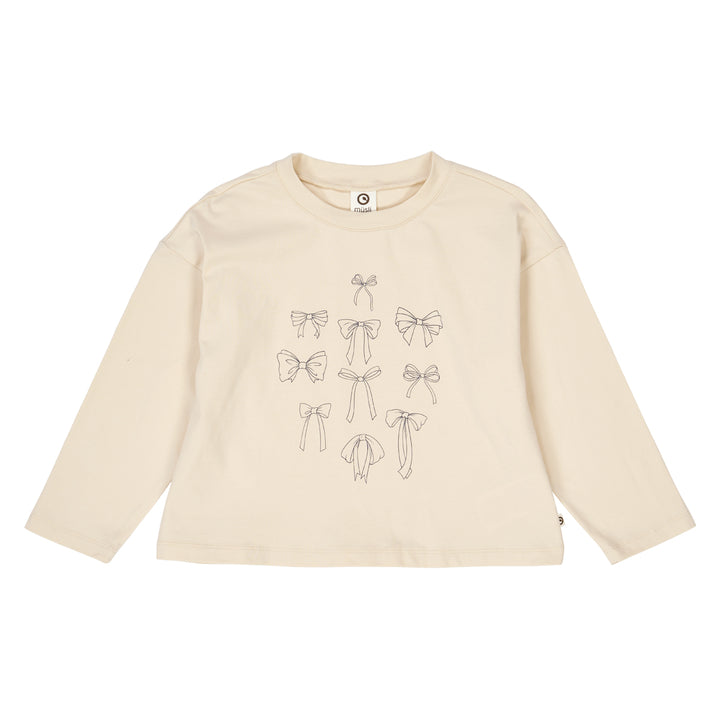 müsli BOW top L_S Tee Oak 013040001
