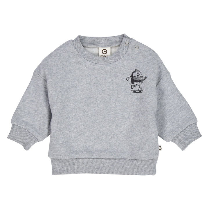 müsli BURGER sweatshirt L_S Tee Pale greymarl 207670000