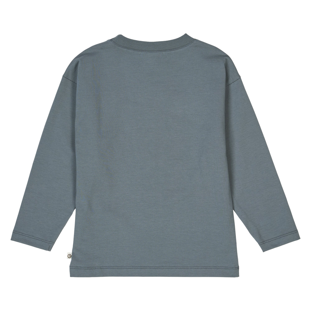 müsli BURGER top L_S Tee Stormy blue 018421402