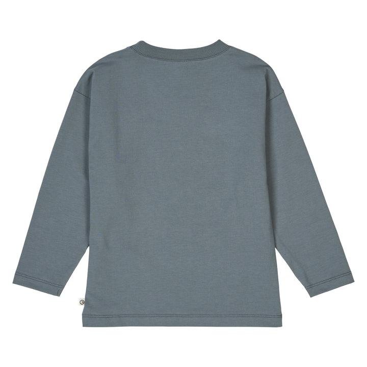 müsli BURGER top L_S Tee Stormy blue 018421402