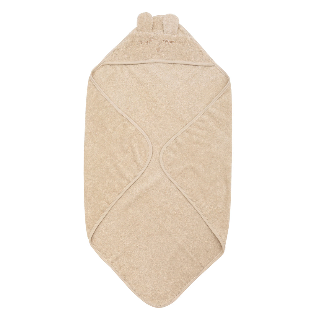 müsli Baby towel with ears in organic cotton 70x70 cm Bathrobes & Towels Nightingale 014380306
