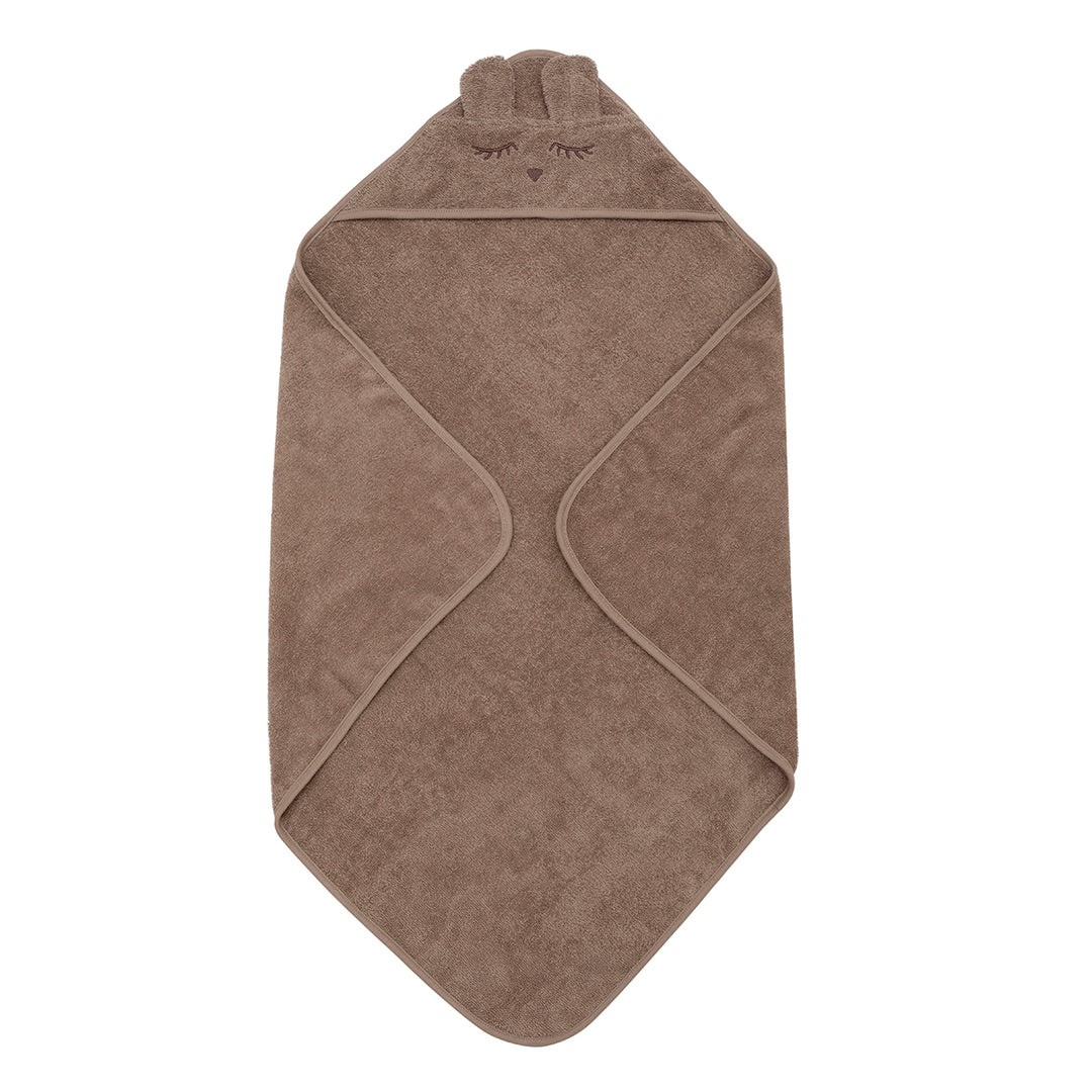 müsli Baby towel with ears in organic cotton 70x70 cm Bathrobes & Towels Nightingale 014380306
