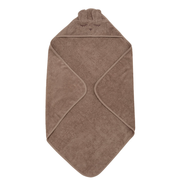 müsli Baby towel with ears in organic cotton 70x70 cm Bathrobes & Towels Nightingale 014380306
