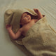 müsli Baby towel with hood in organic cotton 100 x 100 cm Bathrobes & Towels Oat 013040401