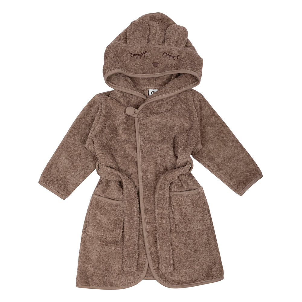 müsli Bathrobe Bear Bathrobes & Towels Walnut 017080802