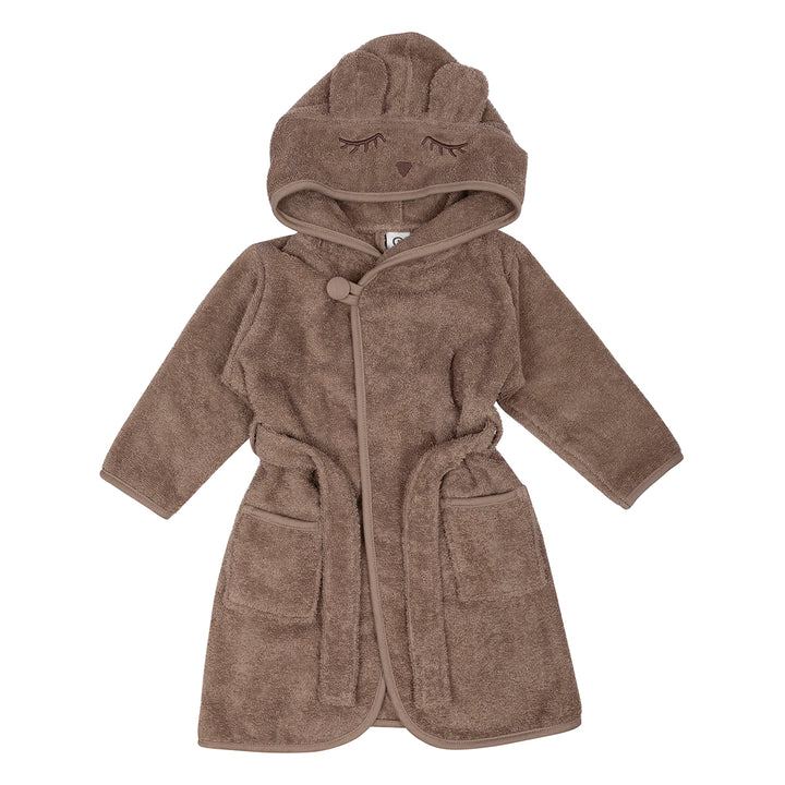 müsli Bathrobe Bear Bathrobes & Towels Walnut 017080802