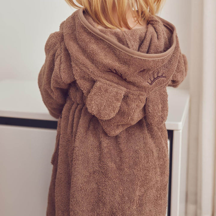 müsli Bathrobe Bear Bathrobes & Towels Walnut 017080802