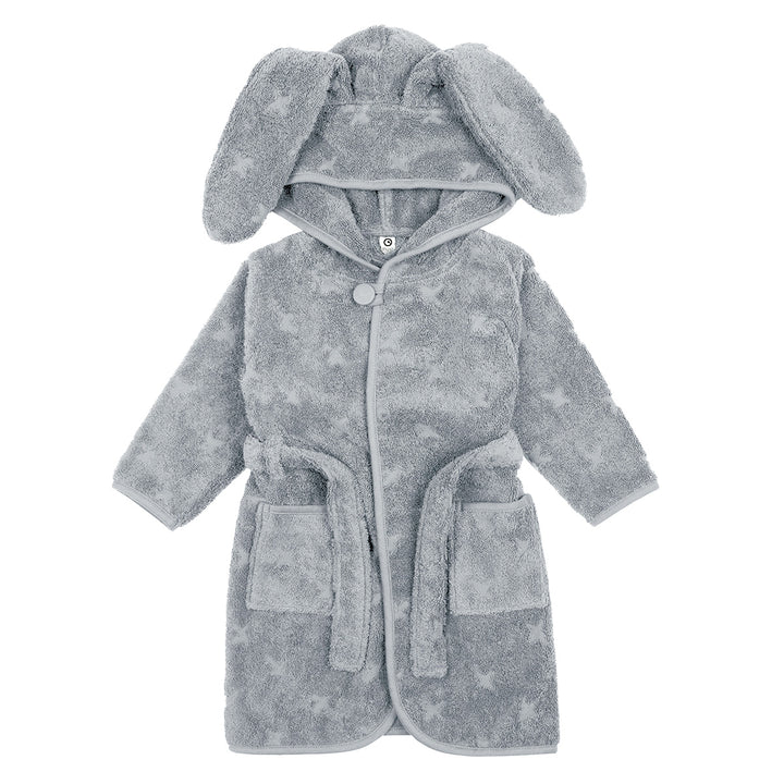 müsli Bathrobe with ears size 80/86-104/110 Bathrobes & Towels Jasmin blue 015430501