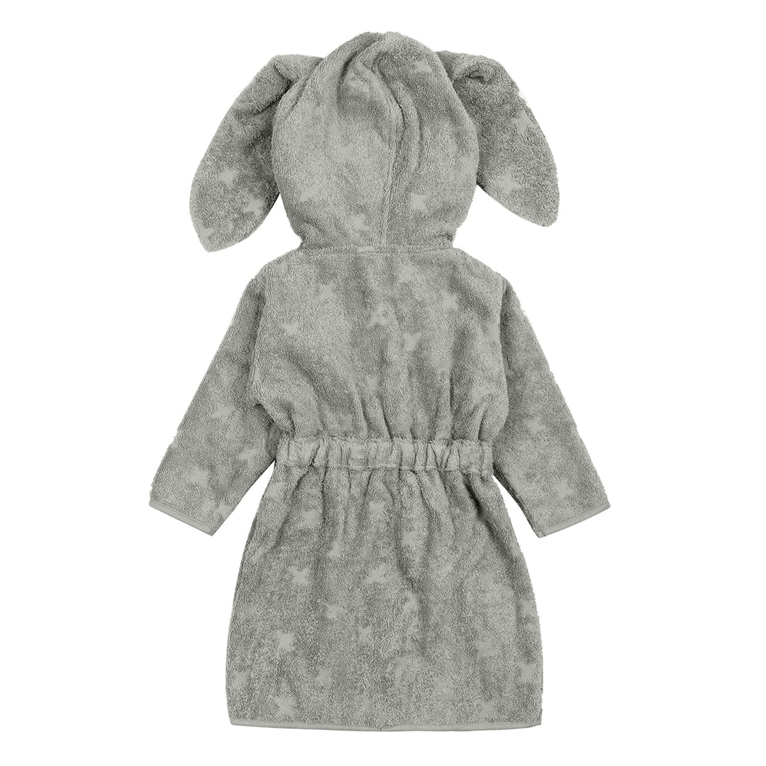 müsli Bathrobe with ears size 80/86-104/110 Bathrobes & Towels Mineral green 016590401