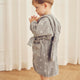 müsli Bathrobe with ears size 80/86-104/110 Bathrobes & Towels Mineral green 016590401