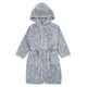 müsli Bathrobe with hood size 116-140 Bathrobes & Towels Jasmin blue 015430501