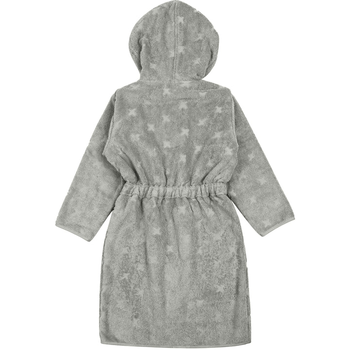 müsli Bathrobe with hood size 116-140 Bathrobes & Towels Mineral green 016590401
