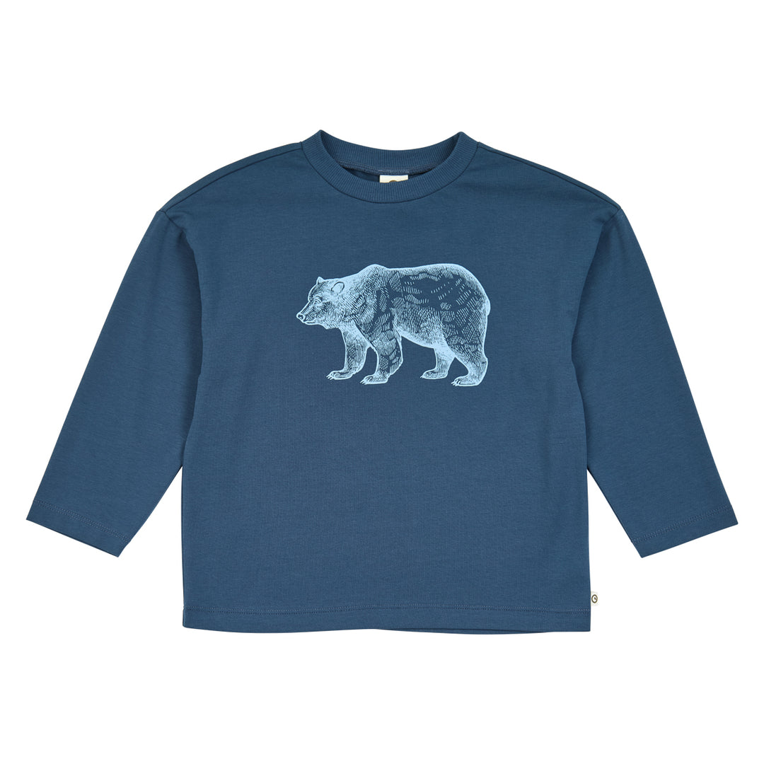 müsli Bear L/S T L_S Tee Navy 019403101