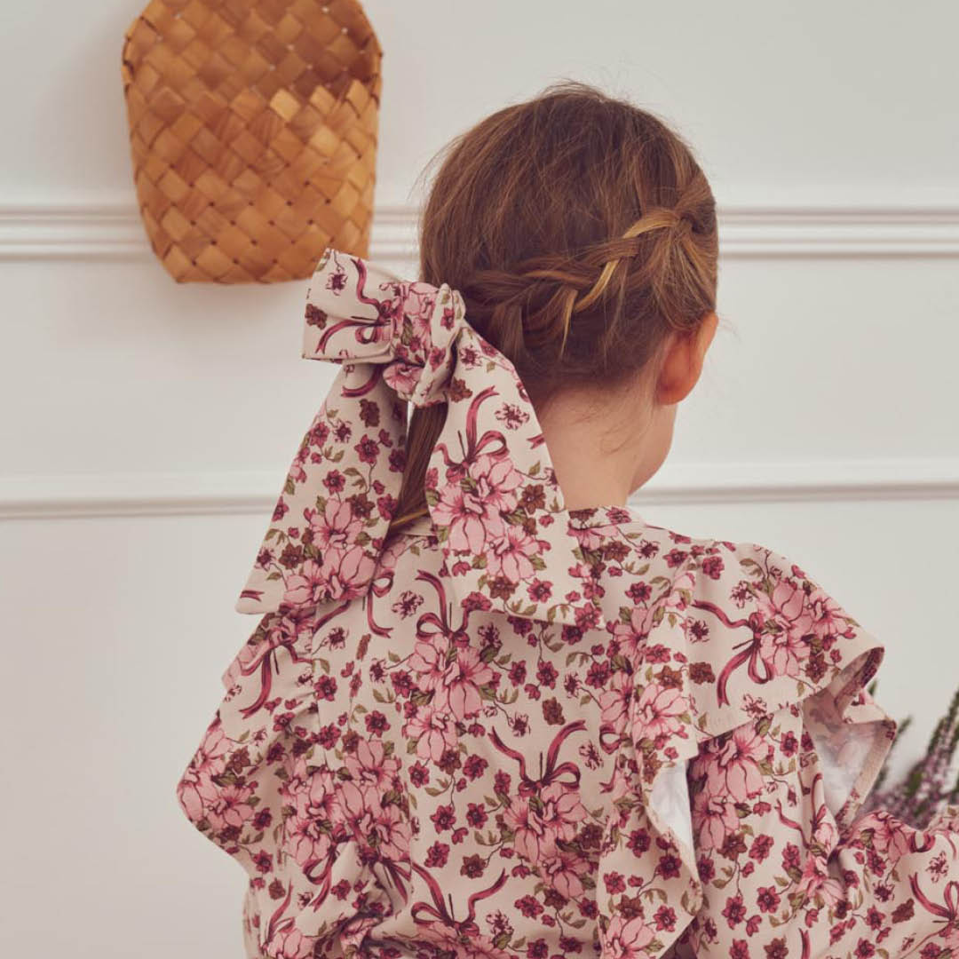 müsli Bouquet Bow Scrunchie Headwear Oak/ Blush/ Baroque rose 690000330