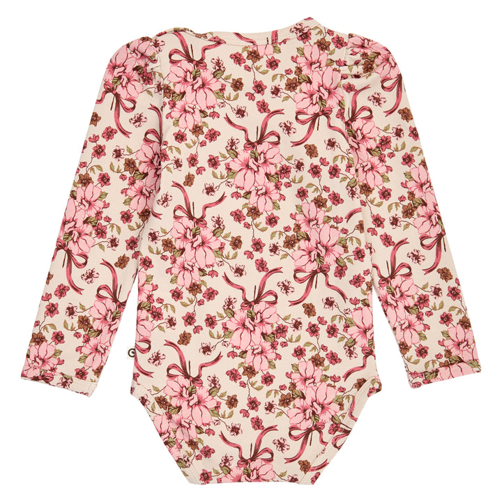 müsli Bouquet Puff L/S Body Bodystockings Oak/ Blush/ Baroque rose 690000330