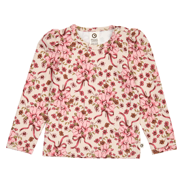 müsli Bouquet Set Baby L_S Tee Oak/ Blush/ Baroque rose 690000330