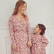 müsli Bouquet Wrapdress Dress Oak/ Blush/ Baroque rose 690000330
