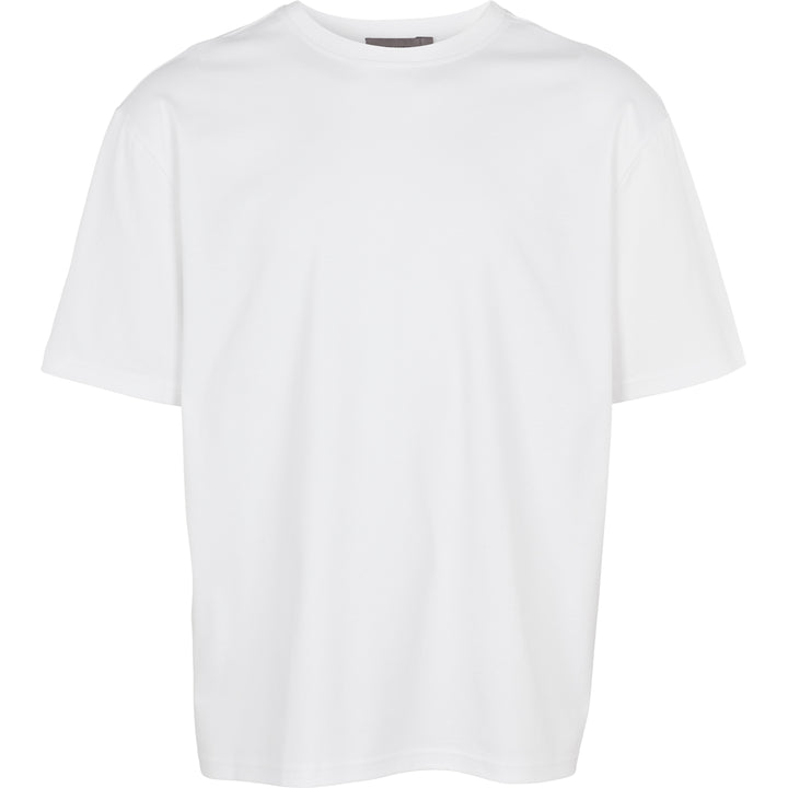 Conservandum Box fit T-shirt with crew neck S_S Tee White 011060102