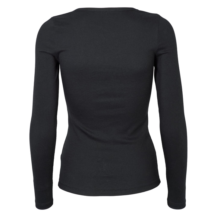Conservandum CALM RIB button top S_S Tee Black 019400706