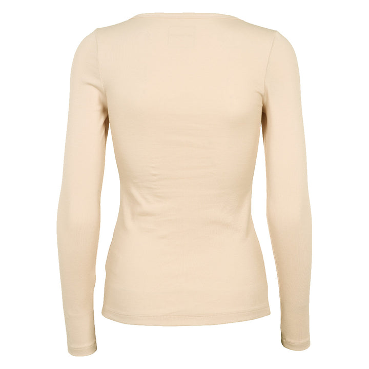 Conservandum CALM RIB button top S_S Tee Oak 013040001